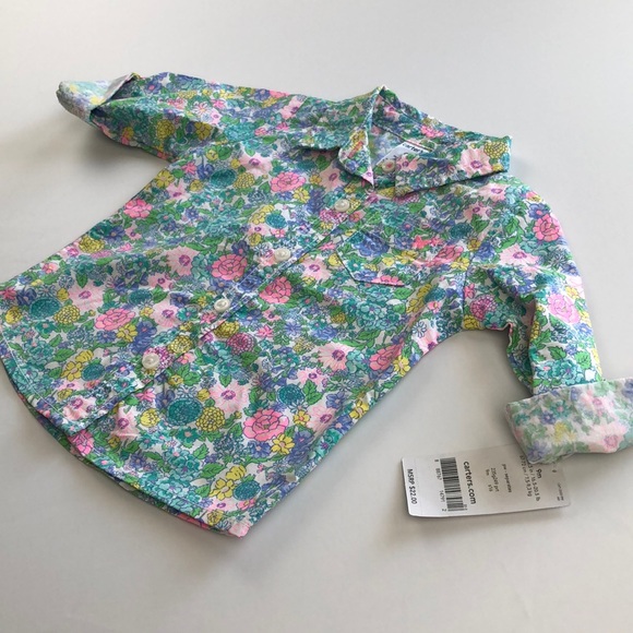 Neon Floral Baby Girl Bundle Size 9 month - Picture 2 of 6